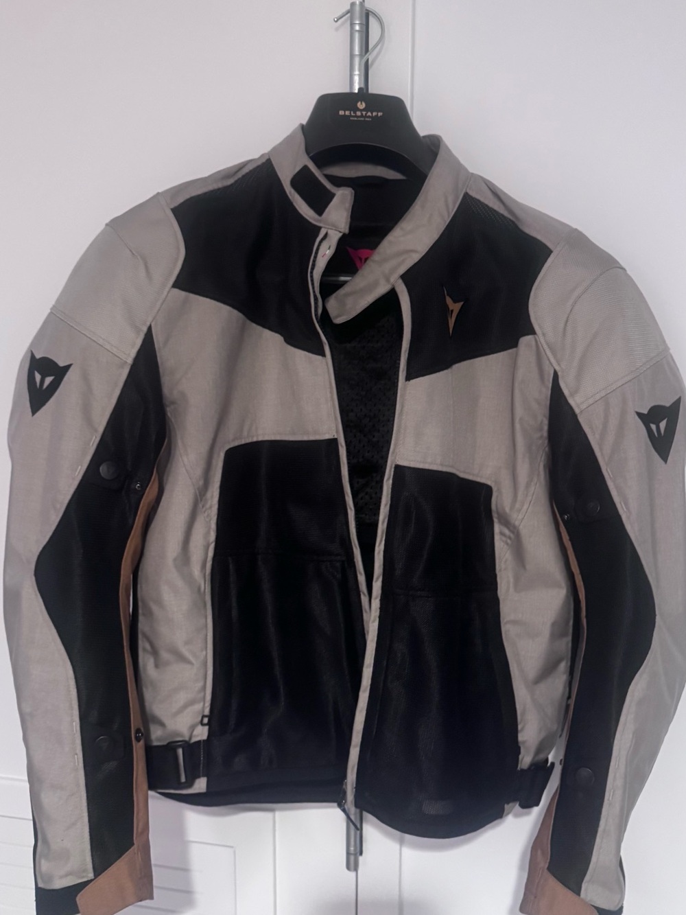 Dainese Men’s Black & Gray Lightweight Riding Jacket